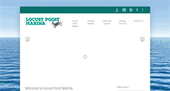 Desktop Screenshot of locustpointmarina.com