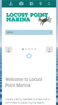 Mobile Screenshot of locustpointmarina.com